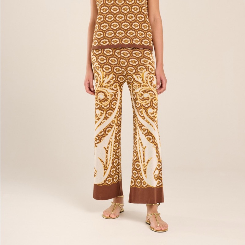 NWT - B-YU - Palazzo Pants - Size S - Made in Italy - SS25